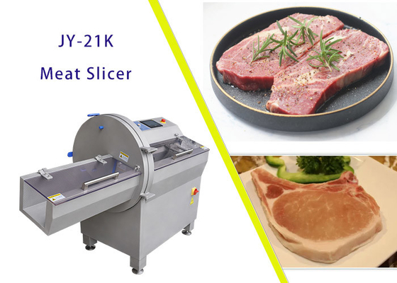 Commercial Bacon Meat Slicer Automatic Meat Cutting Machine Lower Noise