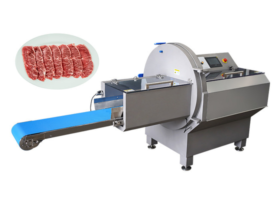 4.85KW Industrial Meat Slicer Intelligent Holder Precision Portion Cutter For Beef Bacon