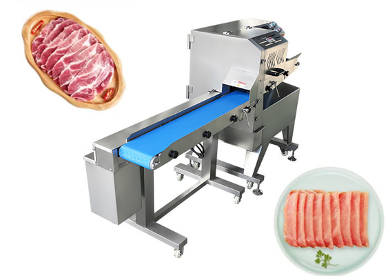 Braised Pork Beef Cutting Machine Automatic Cooked Meat Bacon Sausage Slicer