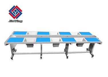 Fruit And Vegetable 184mm/s  8 Stations Selection Working Table