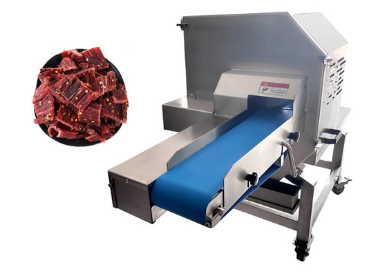 304 SUS Halal Beef Jerky Slicer Machine BBQ Grilled Pork Meat Cutting Equipment