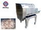 Commercial Vegetable Fruit Cooked Meat Cutting Machine Banana Chips Slicer For Connecting Production Line