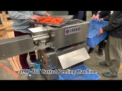 ماشین پوسته سازی هویج تجاری برای فرآوری سبزیجات با 40-60pcs/min